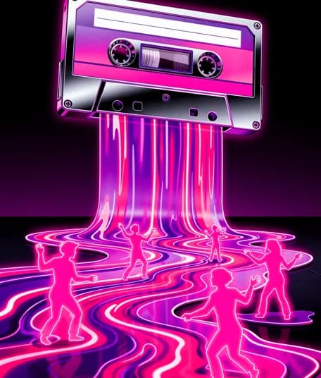 Music video visual